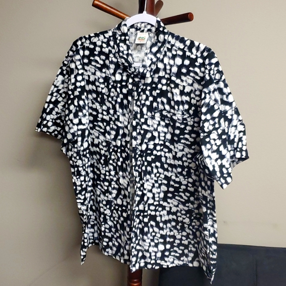 Hawaiian Blurry Party Shirt